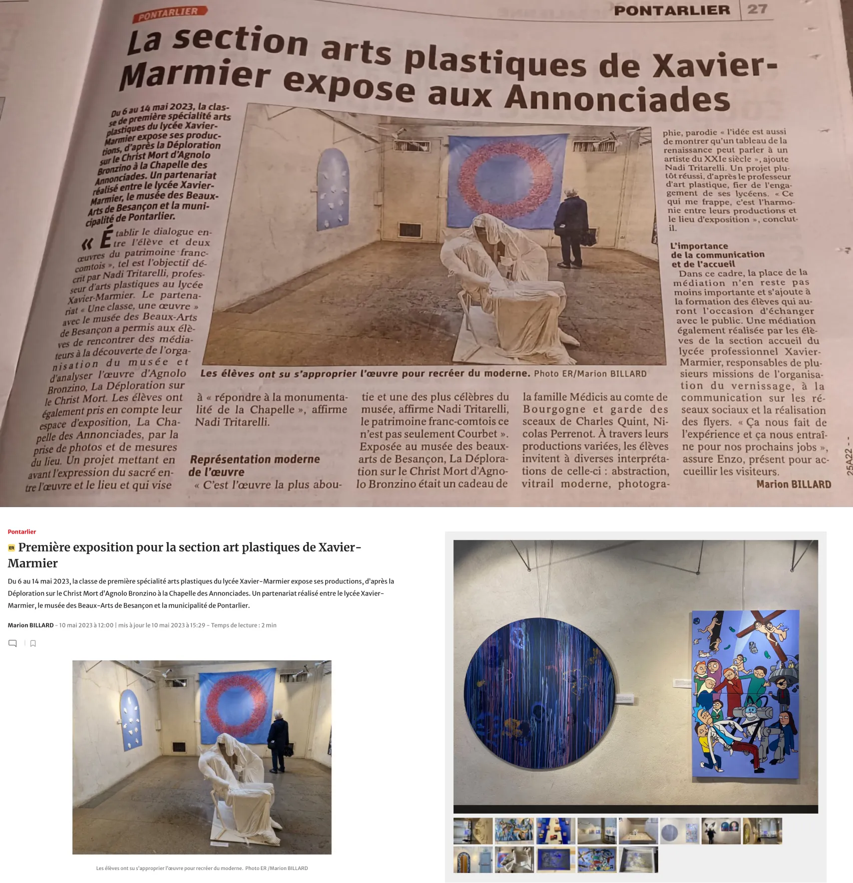 Reprise de La Déploration sur le corps du Christ - Image 2