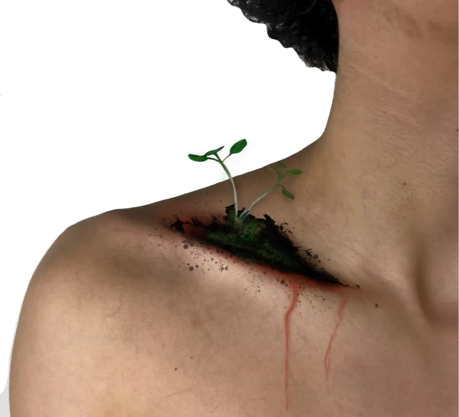 Hybride humain-végétal